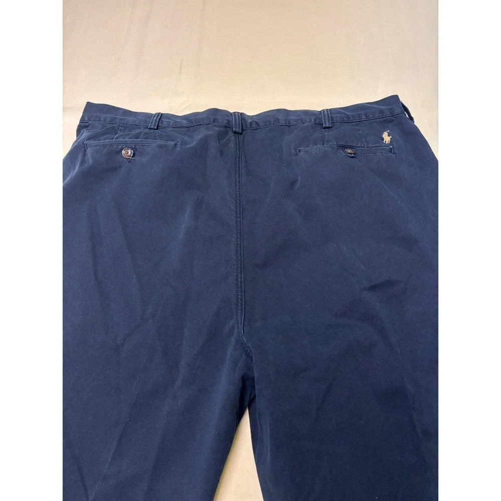 Polo‎ Ralph Lauren Mens Classic Fit Chino Pants Navy Blue 100% Cotton 42x27